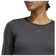 Adidas Γυναικεία μακρυμάνικη μπλούζα Knit Cropped Long-Sleeve Tee
